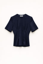 T-shirt maniche corte blu